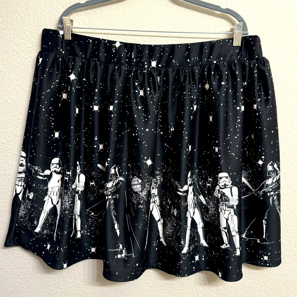 Her Universe Star Wars Darth and Stormtrooper skirt 3X